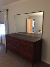 Dresser that accompanies Queen Bed, nightstand and mirror. Made by Pompanoosuc Mills (Vermont)