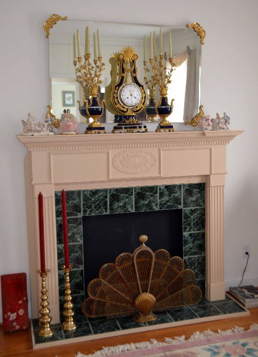 mantle is detached and is for sale