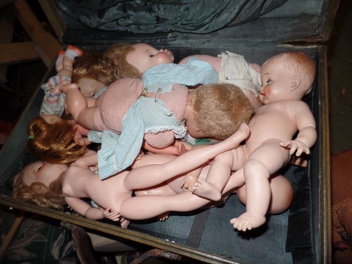 filled with dolls