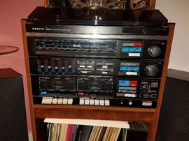 Sanyo all-in-one stereo.