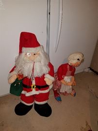 Santa and Mrs. Claus.