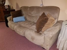 Overstuffed sofa