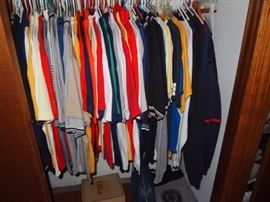 Lots of American Legion shirts and jackets!