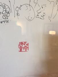 JOHN LENNON SIGNED AND NUMBERED LITHO