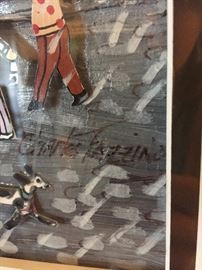 CHARLES FAZZINO ORIGINAL 3D FRAMED ART-SIGNED