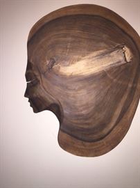HAND CARVED WOODEN ART