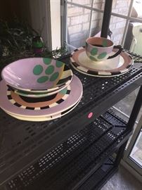 AMY DANGER ARTISTIC POTTERY-DINNERWARE-PLATES, BOWLS, CUPS