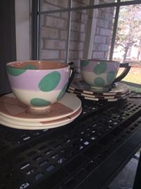 AMY DANGER ARTISTIC POTTERY-DINNERWARE-PLATES, BOWLS, CUPS