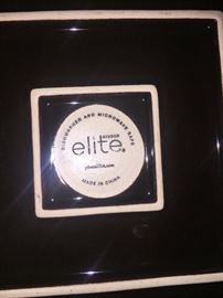 ELITE STONEWARE SQUARE DINNERWARE