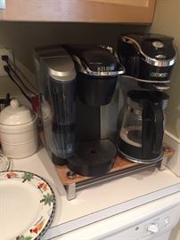KEURIG AND MILK FROTHER
