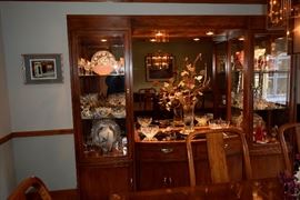 items within the cabinet are not included