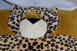 Adorable Kids Ottoman with Tiger