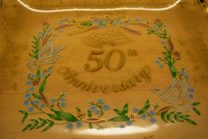 50th Anniversary Platter