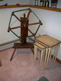 Vintage Spinning Wheel