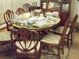 Drexel--seats 8 with buffet and china cabinet!
