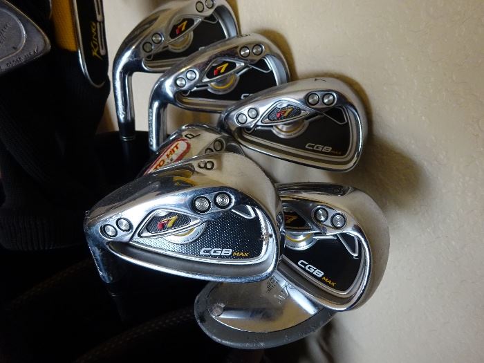 CGB Max golf clubs. Left handed golf clubs 