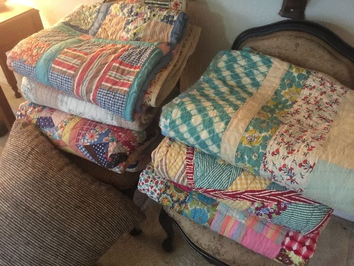 Nice homemade quilts