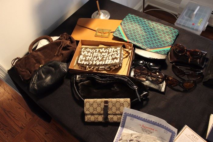 Designer purses - Vuitton, Fendi.....