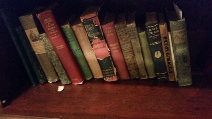 antique and vintage books