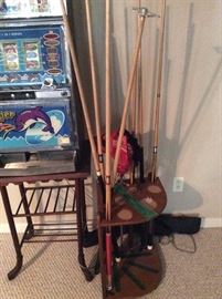 Pool cues and accessories