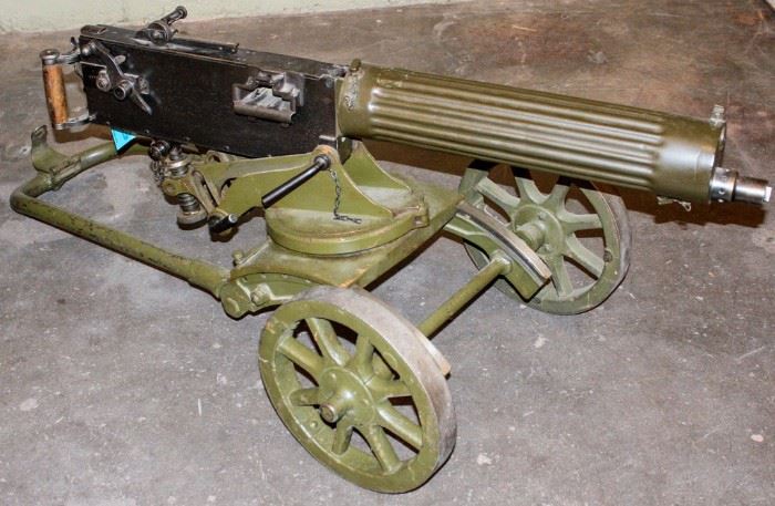 Lot 1 - Firearm Non-Firing Maxim Machinegun