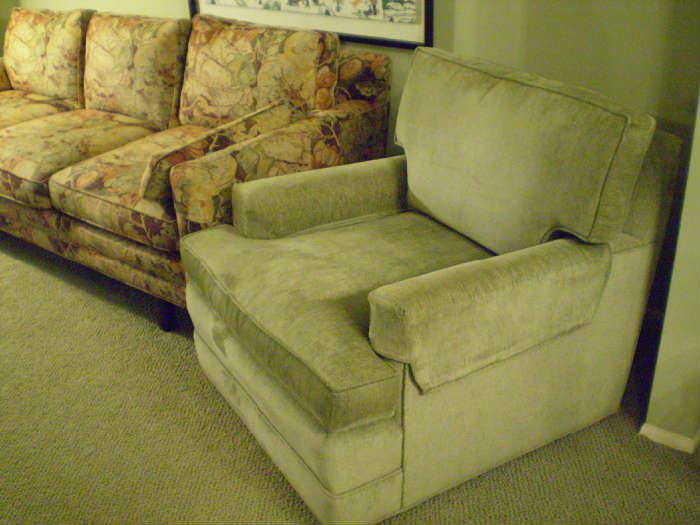 MCM Club Chair and sofa