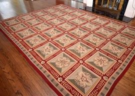 Large Contemporary Floral Area Rug