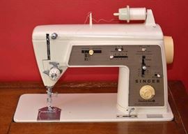 Vintage Singer Touch & Sew Sewing Machine with Table