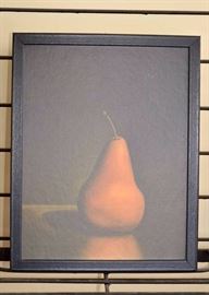 Pear Still Life Artwork (There is a set of 3 of these.)