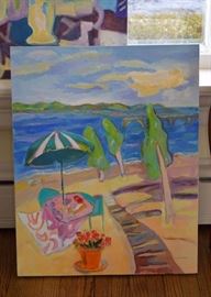 Original Painting, Signed by Artist, S. Dichterman