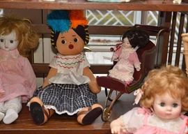 Collection of Dolls (Collectible Dolls, Ethnic & Vintage)