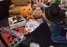 Halloween Decor & Costume Pieces