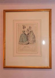 Vintage Print, Framed