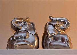 Elephant Bookends