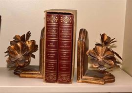 Floral Bookends