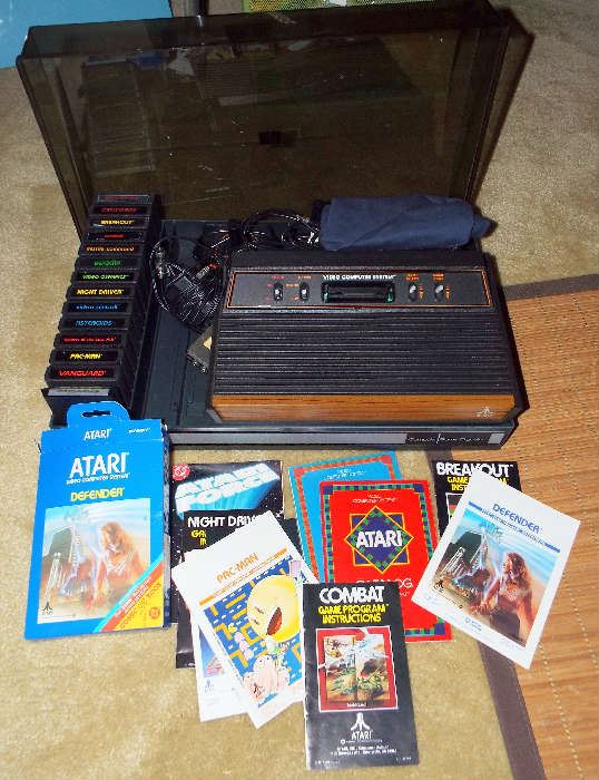 Vintage Atari & games