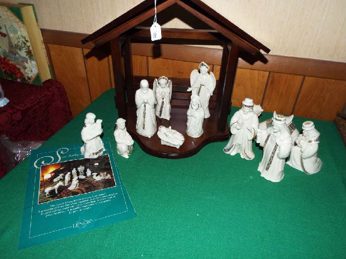 Lenox nativity scene