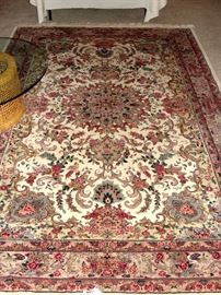 6500.00 Retail hand tied rug! Beautiful!