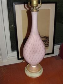 Murano Lamps  A PAIR 