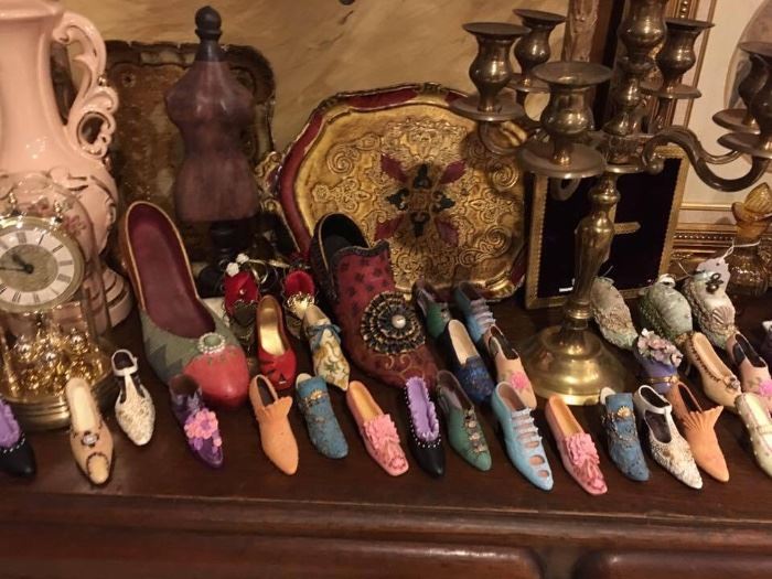 Large Collection of Collectible Shoes
