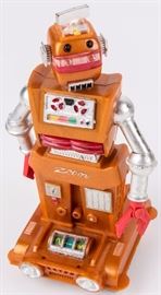 Lot 101 - Vintage Zobor Zeroids Ideal 1968 Toy Robot
