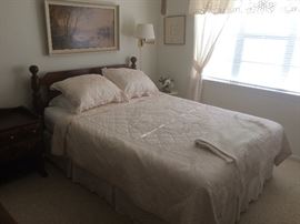 Queen Size Pine Bed
