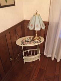 Painted Magazine Table