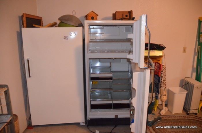 freezer and fridgerator