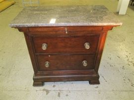 MARBLE TOP STAND