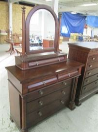 DRESSER WITH MIRROR
