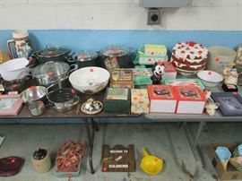 GLASSWARE AND HOUSEHOLD