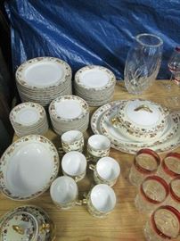 HAVILAND LIMOGES SET OF CHINA