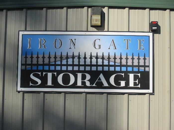 Iron Gate Sign