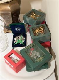 Waterford and Arthur Court Ornaments